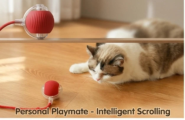 Intelligent Interactive Cat Ball