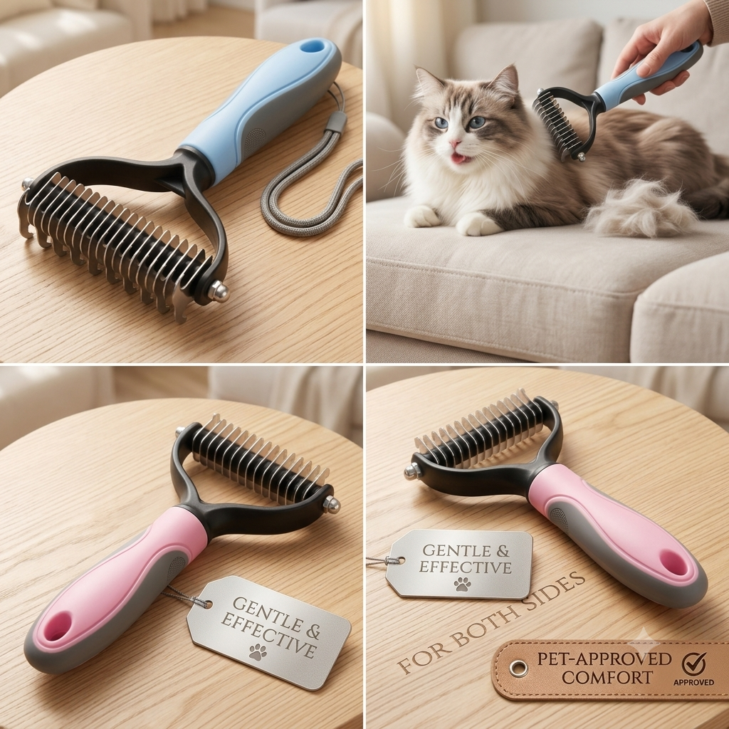 Professional Cat Shedding Comb
